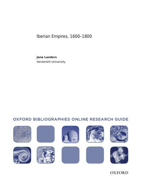 Book Iberian Empires, 1600-1800: Oxford Bibliographies Online Research Guide free