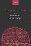Book Syntax and its Limits (Oxford Studies in Theoretical Linguistics) free