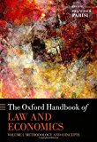 Book The Oxford Handbook of Law and Economics: Volume 1: Methodology and Concepts (Oxford Handbooks) free