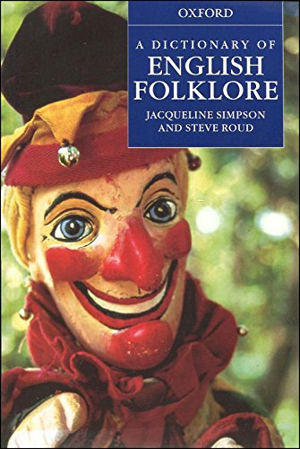 Book A Dictionary Of English Folklore free