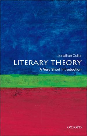 Book Literary Theory: A Very Short Introduction free