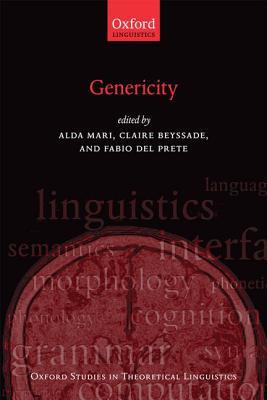Book Genericity (Oxford Studies in Theoretical Linguistics) free