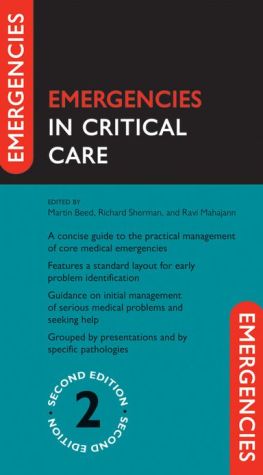 Book Emergencies in Critical Care free