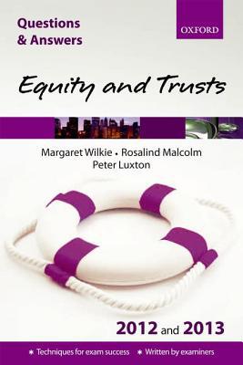 Book Q&A Equity and Trusts 2012 and 2013 (Questions & Answers) free