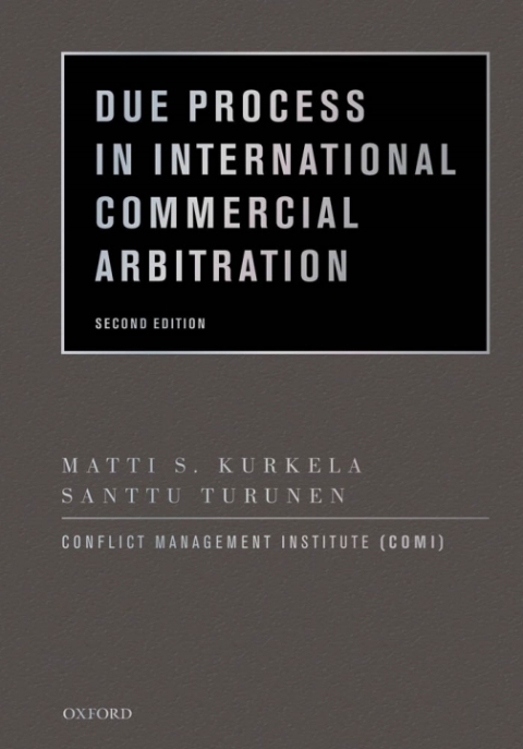 Book Due Process in International Commercial Arbitration free