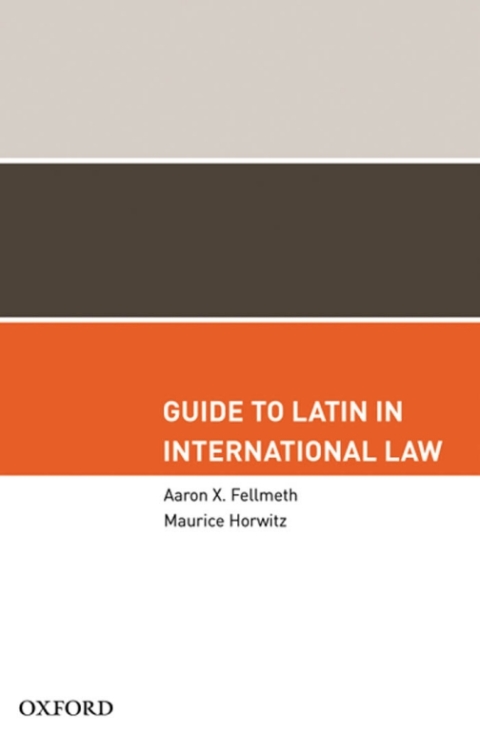 Book Guide to Latin in International Law free