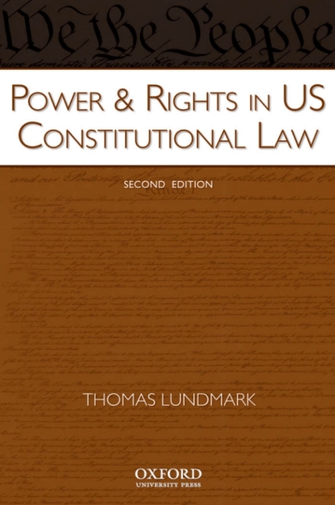 Book Power & Rights in US Constitutional Law free