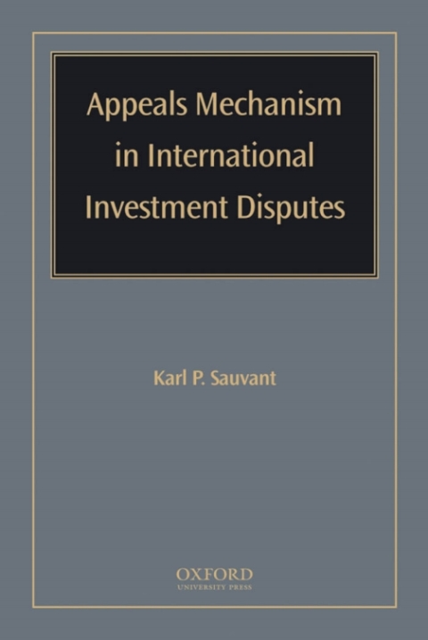Book Appeals Mechanism in International Investment Disputes free