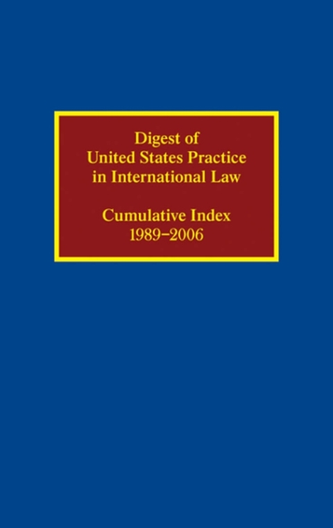 Book Digest of United States Practice in International Law free