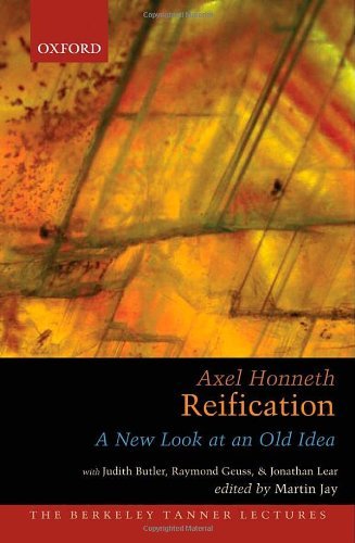 Book Reification: A New Look At An Old Idea (The Berkeley Tanner Lectures) free