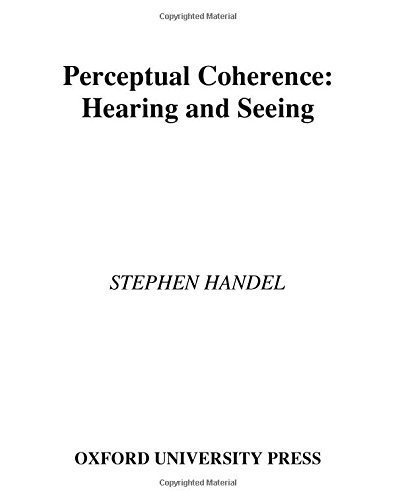 Book Perceptual Coherence: Hearing and Seeing (Oxford Psychology Series) free