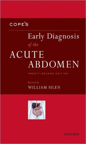 Book Cope's Early Diagnosis of the Acute Abdomen free