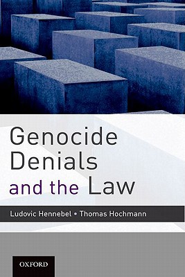 Book Genocide Denials and the Law free