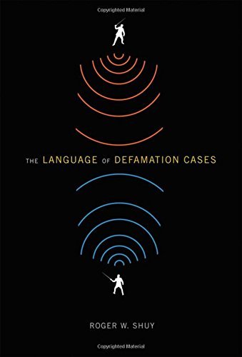 Book The Language of Defamation Cases free