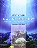 Book Marine Biology: International Edition: Function, Biodiversity, Ecology [Paperback] [Jan 01, 2010] Jeffrey S. Levinton free