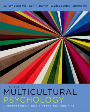 Book Multicultural Psychology: Understanding Our Diverse Communities free