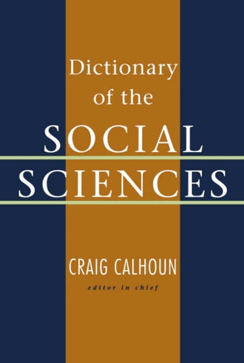 Book Dictionary of the Social Sciences free