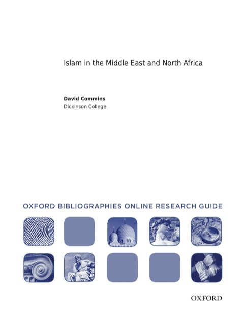 Book Islam in Middle East and North Africa: Oxford Bibliographies Online Research Guide free
