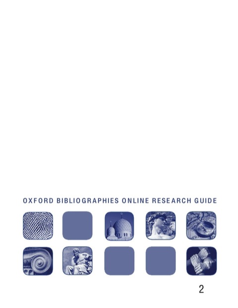 Book Muhammad: Oxford Bibliographies Online Research Guide free