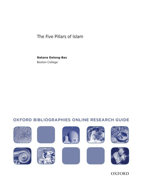 Book The Five Pillars of Islam: Oxford Bibliographies Online Research Guide free