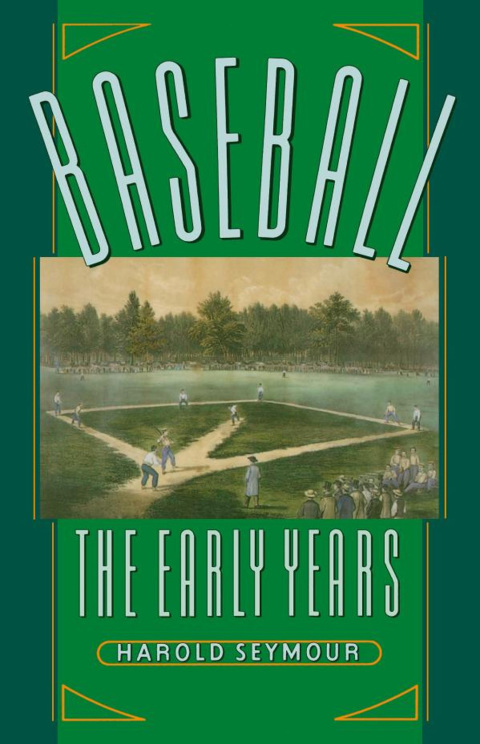 Book Baseball: The Early Years free