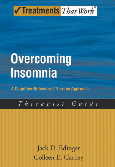 Book Overcoming Insomnia free