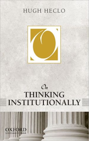 Book On Thinking Institutionally (On Politics) free