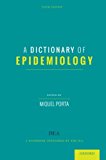Book A Dictionary of Epidemiology free