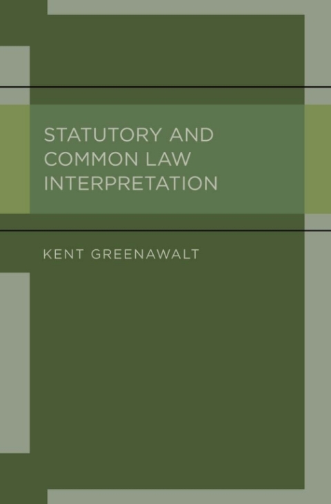Book Statutory and Common Law Interpretation free