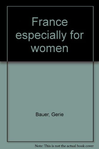 Book France Especially For Women free