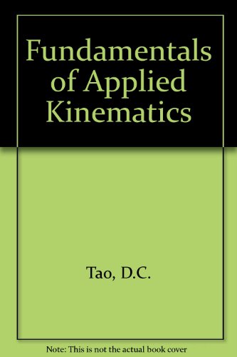 Book Fundamentals Of Applied Kinematics free