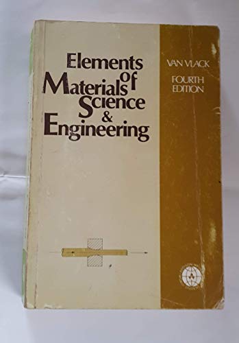 Book Elements of Materials Science and Engineering (World Student) free