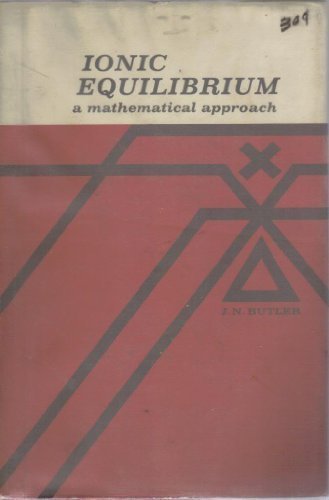 Book Ionic Equilibrium: A Mathematical Approach free