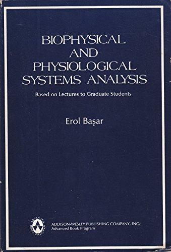 Book Biophysical And Physiological Systems Analysis free