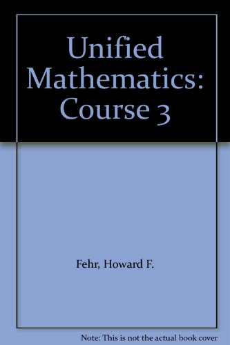 Book Unified Mathematics: Course 3 free