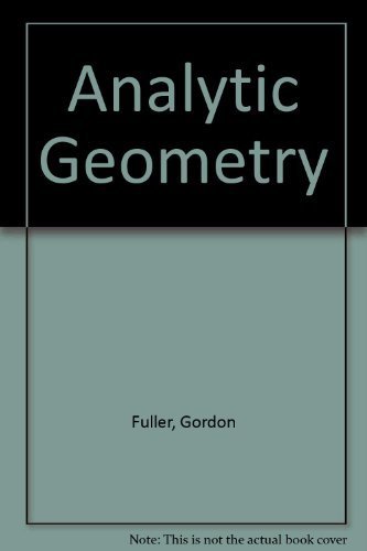 Book Analytic Geometry free