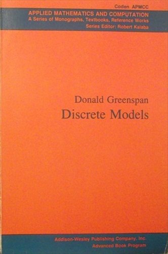 Book Discrete models (Applied mathematics and computation, no. 3) free