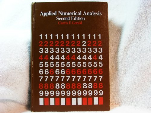 Book Applied numerical analysis free