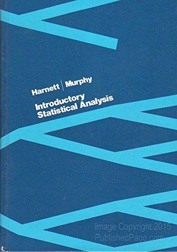 Book Introductory Statistical Analysis free