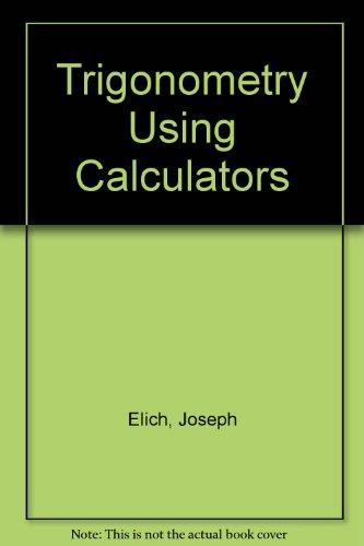 Book Trigonometry Using Calculators free