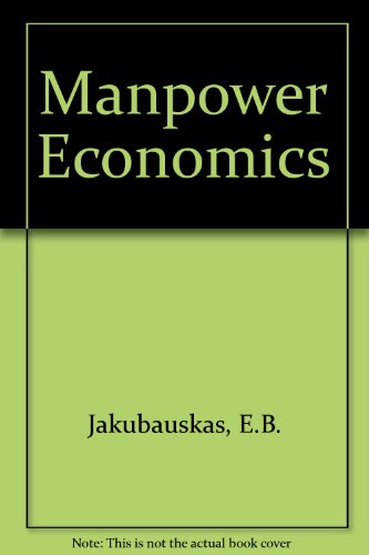 Book Manpower Economics free