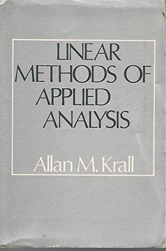 Book Linear methods of applied analysis free