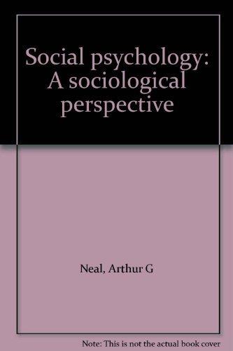 Book Social Psychology: A Sociological Perspective free