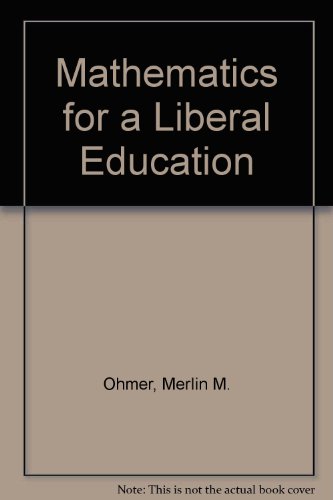 Book Math For A Liberal Education free Book Math For A Liberal Education free
