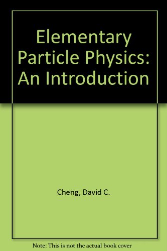 Book Elementary Particle Physics: An Introduction free