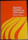 Book Elementary Differential Equations With Linear Algebra (Addison-Wesley series in mathematics) free