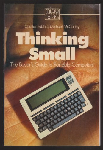 Book Thinking Small: The Buyer's Guide to Portable Computers (Addison-Wesley Series in Chemistry) free