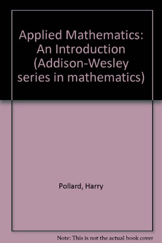 Book Applied Mathematics: An Introduction. free