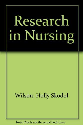 Book Research in Nursing free