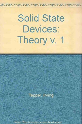 Book Solid State Devices. Volume 1. free